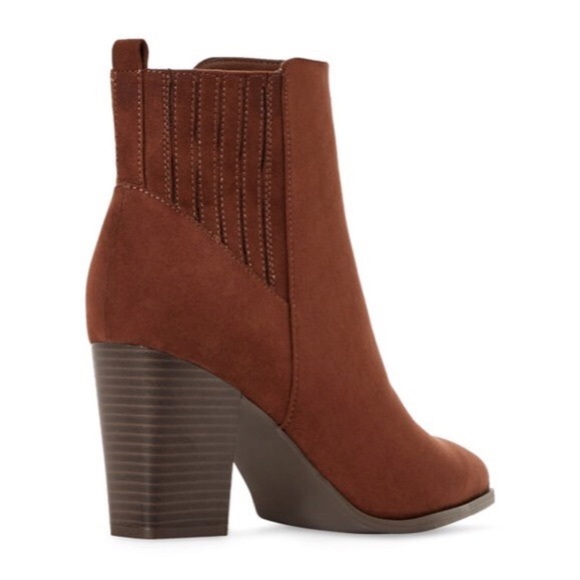 JUSTFAB Ginnee Block Heeled Bootie 8.5 - Picture 4 of 10